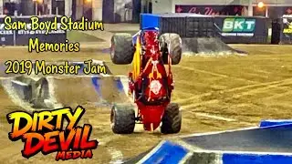 2019 Monster Jam, Stadium Championship Series 1 Event! Sam Boyd Memories! 