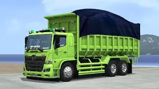 SHARE MOD BUSSID STYLE ||| HINO DUMP EURO 4 ||| MOD BUSSID TERBARU ||| BUSSID SIMULATOR INDONESIA