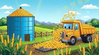 🌽 Sunny Corn Farm Fun for Kids 🚜