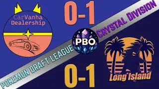 Pok&eacute;mon Draft League | Carvanha Dealership VS Long Island Tyranitars | S9 W2 | PBO
