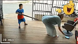 Funniest Home Security Camera Moments Caught on Video