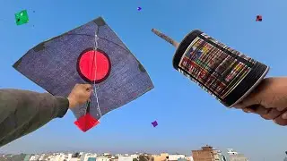 New Manjha Testing 🔥 | Best Manjha Testing | Kite Cutting | Kite Flying | Kite
