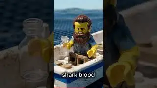 133 Days Lost at Sea: The LEGO Survival Story 🧱🌊 #shorts