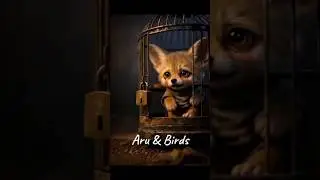 &ldquo;Tiny Baby Fox Unlocks Cage to Save Birds 🦊💔 | Must Watch!&rdquo; ✅ #animalswithcameras #shorts #funny