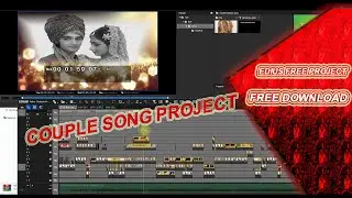 Edius New song project 2021 free download |  EDIUS 8 EDIUS 7 Full Wedding Project | 3D song Project