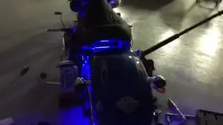 Ambother 8 piece led light kit, Harley Led , Softail Rocker C