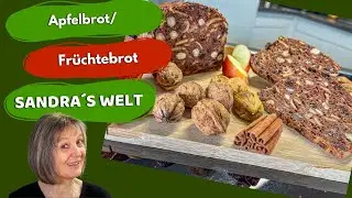 Apfelbrot oder Früchtebrot selber backen, so einfach geht es.