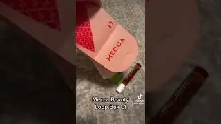 Mecca Beauty Loop L1 box opening #meccabeauty #meccabeautyloopbox