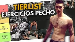 TIERLIST MEJORES EJERCICIOS PARA PECHO