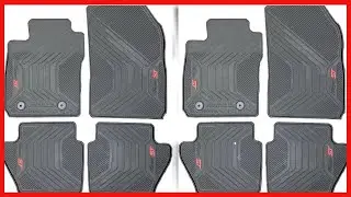 Genuine OEM All Weather Floor Mats Designed For Ford Fiesta ST Perfect Fit And Protection