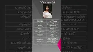 Priya Anand Biography in Tamil | Priya Anand Actor | Priya Anand Biodata