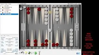 Mid Atlantic Backgammon Club Study Session 20251224