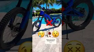 E Ride Pro SS 3.0 breaks the week of Surron Mega Ride Miami 😢 #surron #eridepro #bikelife #wheelie