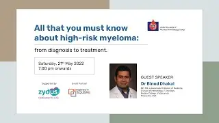 All that you must know about high-risk myeloma: from diagnosis to treatment.