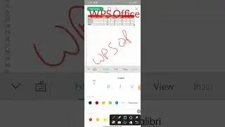 Bar graph in mobile by WPS Office Knowledge with Rabish Part-10 #ccs #excel #knowledgewithrabish