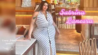 Сабрина Ланесра &mdash; арабская пышнотелая модель plus-size, модница, звезда Instagram, факты и биография