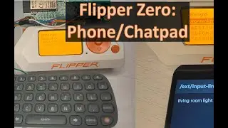 [144] Flipper Zero: Type using Chatpad or Mobile Phone