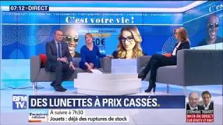 Direct Optic sur BFM TV - Lunettes moins ch&egrave;res sur Internet et en magasins