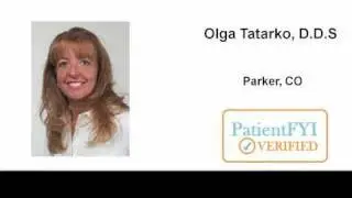 Best Dentist in Parker, CO (303) 840-1900 (PatientFYI Verified - Dr. Tatarko)