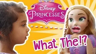 TALKING Disney Princess Deluxe Rapunzel Styling Head! ✳ TottyChoCho