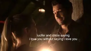 Deckerstar's indirect i love you's because lucifer haven't said it back || Lucifer