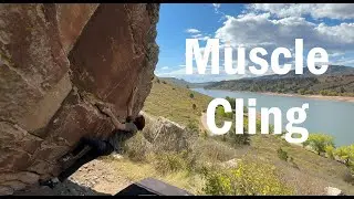 Muscle Cling (Right Exit), V4 - Marina Ridge - Horsetooth Reservoir