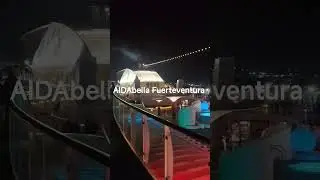 Ablegen mit der AidaBella am 21.11.2925 von Fuerteventura