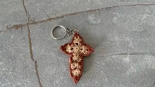 Crochet cross tutorial  #tutorial #cross #crochet #easy