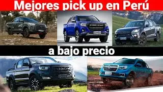 &iexcl;Mejores pick up en Per&uacute; a bajo precio!