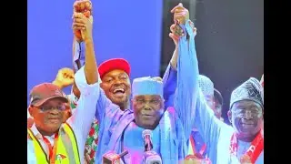 Atiku in  Ogun State for the 2023 PDP Presidential Campaign Rally