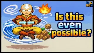 Я попытался пройти «Аватар: Легенда об Аанге» на GBA на 100%.