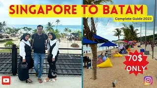 Singapore to Batam (Indonesia) | Cheap travel | Ferry | VISA | Hotels #travel #tourist #youtube