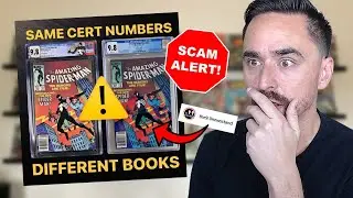 BREAKING NEWS! Comic Book SCAMMERS Are Getting Good Or Maybe CGC Is Getting Sloppy...