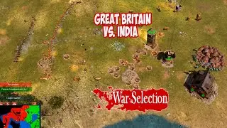 War Selection. Great Britain vs. India