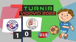 NK Dinamo - NK Kutjevo  1:0 # 7. Nogometni Turnir Vidovci 2022 # U15 # Prva utakmica skupine