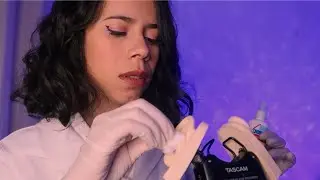ASMR | LIMPEZA DE OUVIDOS RELAXANTE 😴😴😴 INFALÍVEL PARA O SONO PROFUNDO!