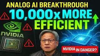Analog AI Breakthrough 10,000x More Efficient Chips Could End NVIDIA's GPU Empire