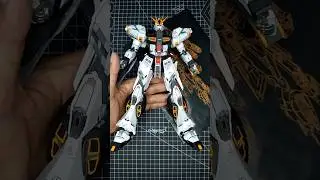 Model kit 1/100 scale Tiger Model Nu Gundam painted build