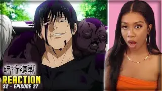 TOJI FUSHIGURO vs GOJO | JUJUTSU KAISEN SEASON 2 (Ep. 27) Reaction
