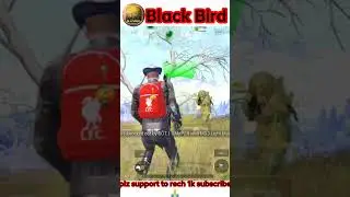 😰Hardest situation 🔥in 1v4#bgmi #short #blackbird