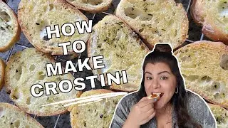 How to make Crostini Recipe | Easy Appetizers