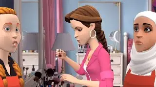 لاميا و نورية معجبين من سهام🙄وكريم ومو مواضيعه عالام 😌