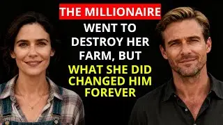 the MILLIONAIRE  went to DESTROY her Farm,  but  what SHE did CHANGED him FOREVER