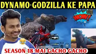 DYNAMO - GODZILLA KE PAPA | BATTLEGROUNDS MOBILE INDIA | BEST OF BEST