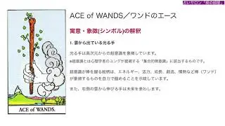【🔰初心者向け】ワンドのエース／ACE of WANDS 徹底解説