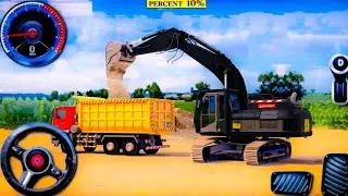 Real City Construction Simulator 3D - City Road Builder Excavator Trucks - Android Gameplay
