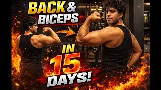Back And Biecepe workout In 15 Days Challenge || How to Grow🏋️💪#motivation #gymmotivation  #workout 