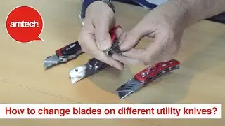 Как менять лезвия на разных универсальных ножах #diyhacks