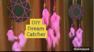DIY Dream catcher with CD | Recycle old CD into wall Decore | How to make dream catcher using CD