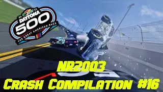 NR2003 Crash Compilation #16 | Daytona 500 Edition